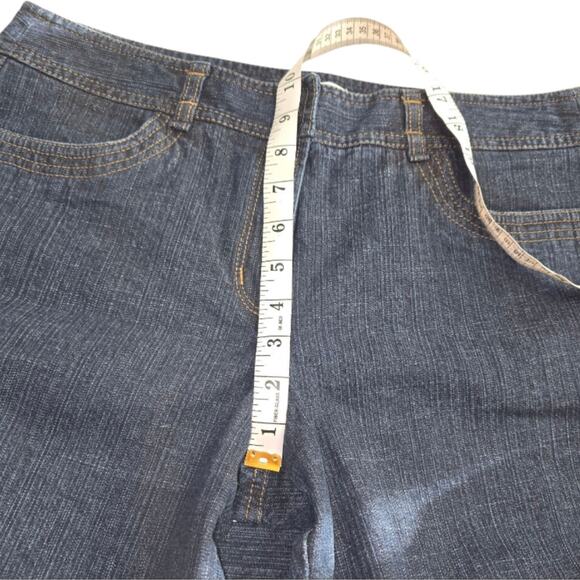 Ann Taylor Loft Women's Blue Wide Leg Retro Wash Jeans Size 8 New - Picture 5 of 7